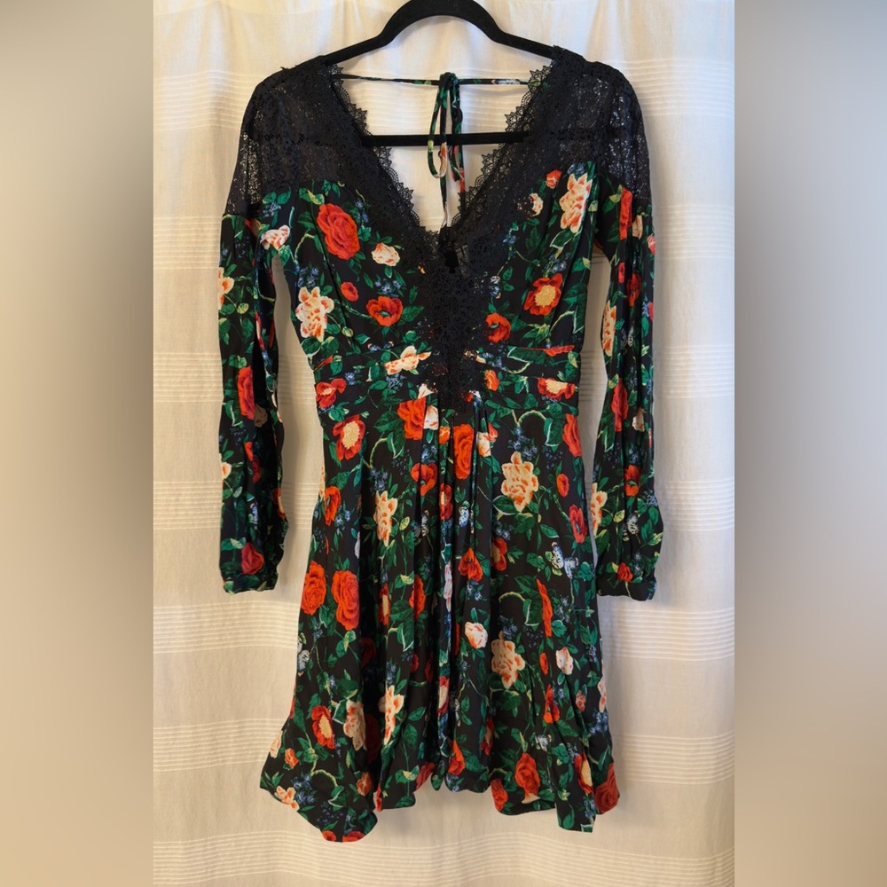 Anthropologie Floral Dress Size 2